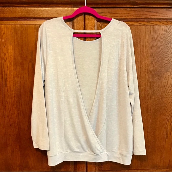 2X 🆕 Zella Plus Size Open-Back Top - Picture 2 of 6